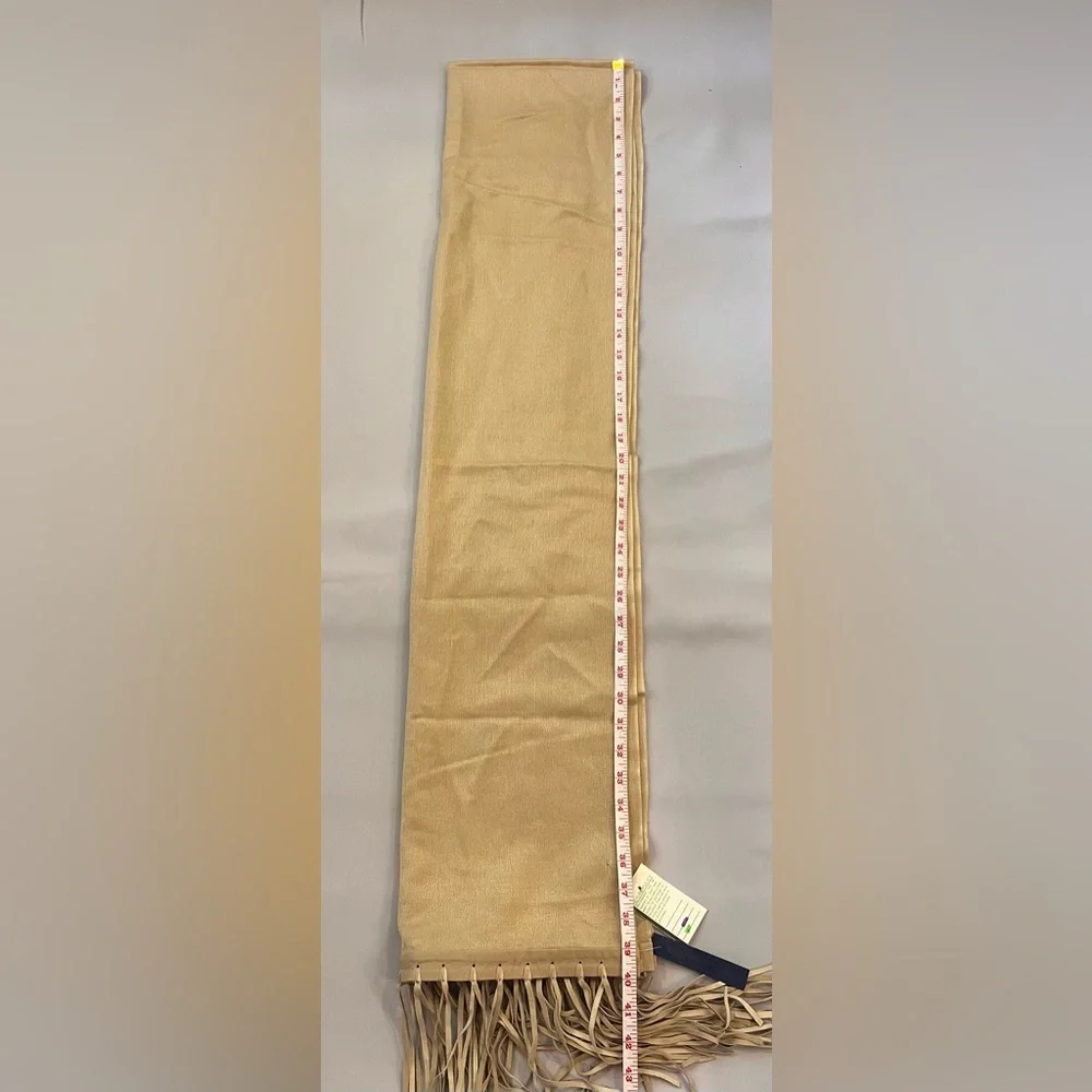 SOBHA 70%‎ CASHMERE 30% Silk Beige Sobha Scarf